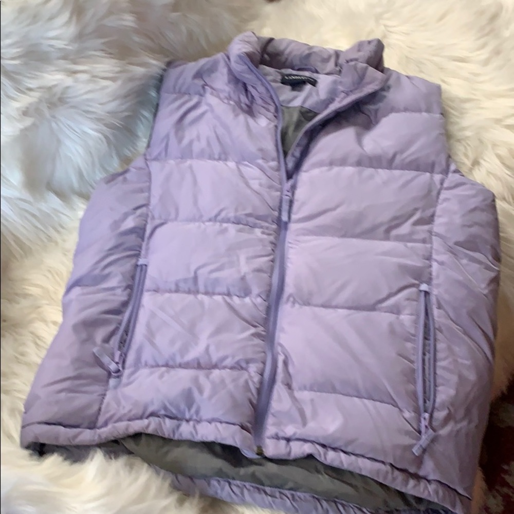Lands End puffer vest